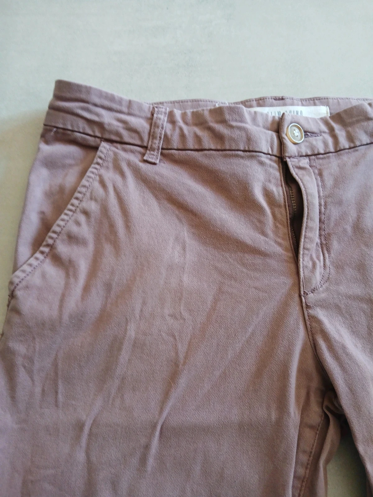 Calça Chino Slim Cotton On – Vieux Rose – Tamanho 38 – photo 3